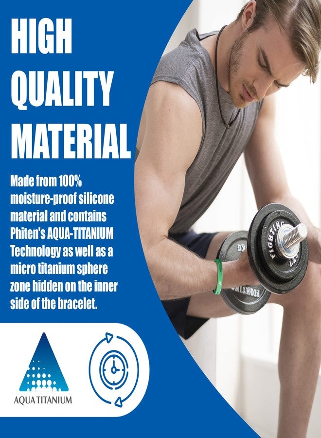 Phiten S-PRO Titanium Bracelet - Waterproof Sport Silicone Bracelet Wristband with Aqua-Titanium for Alternative Healing - Power Elastomer Zone with Micro Titanium Spheres - Pink, 6.75 Inch - Image 3