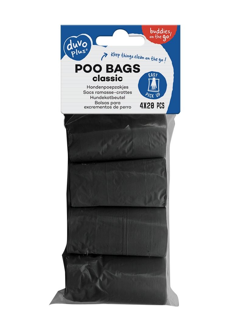 duvo Plus Waste Bags For Pets 4x20Pcs - Image 2