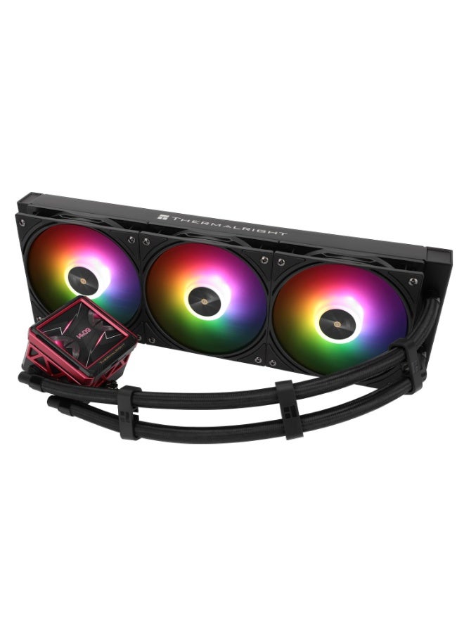 Thermalright FW360 Ultra ARGB Black CPU AIO Cooler,PC 360 Specification Water Cooler System,IPS LCD Screen with 480x480 Resolution,for AM5&Intel LGA1700/1851,High Performance Pump,2.88 in LCD Screen - Image 2