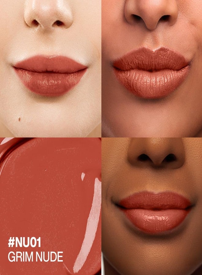 Focallure Color Lasting Lip Tint- Long-Lasting & Lightweight | Transfer-Proof & Smudge-Resistant | Korean Tint | intense color, | Soft blur & Watery Texture | Dewy Gloss | Alcohol-Free | 2gm (NU01) - Image 4