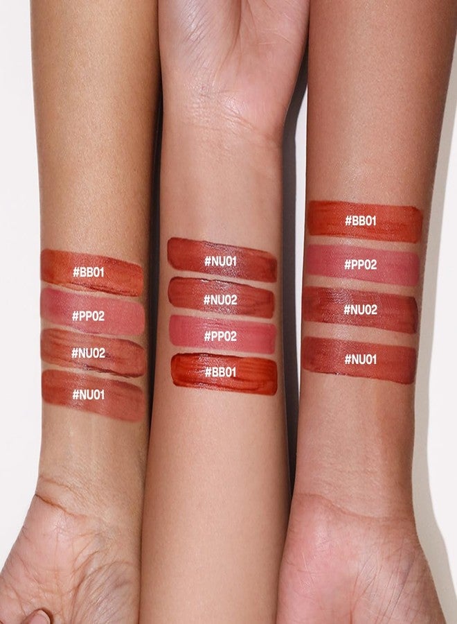 Focallure Color Lasting Lip Tint- Long-Lasting & Lightweight | Transfer-Proof & Smudge-Resistant | Korean Tint | intense color, | Soft blur & Watery Texture | Dewy Gloss | Alcohol-Free | 2gm (NU01) - Image 3