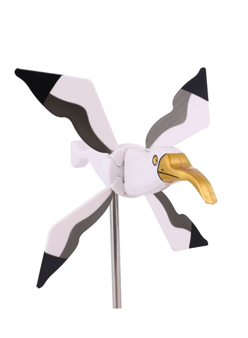 general 55x26cm Seagull Wind Spinner - Detachable Outdoor Windmill Cute Garden Decoration for Patio Yard Balcony - Image 1