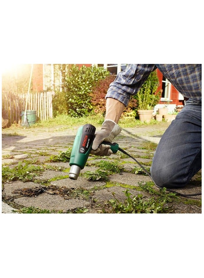 Bosch EasyHeat 500 Heat Gun – 1600W, 2 Temperature Settings, Compact & Lightweight Hot Air Gun for Paint Removal, Shrinking, Drying – Green - Image 5
