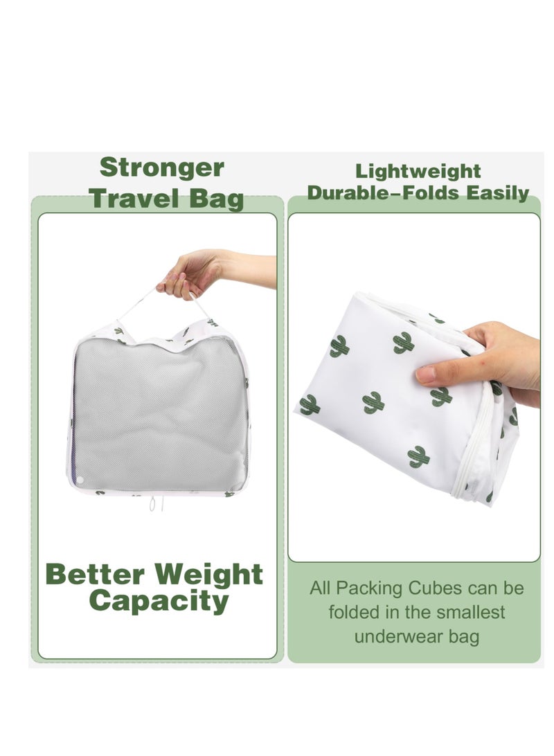 SYOSI Travel Packing Cubes Sets, 7 Pcs Packing Cubes Suitcase Organizer Bags Travel Essentials for Backpack Suitcases  - Image 5