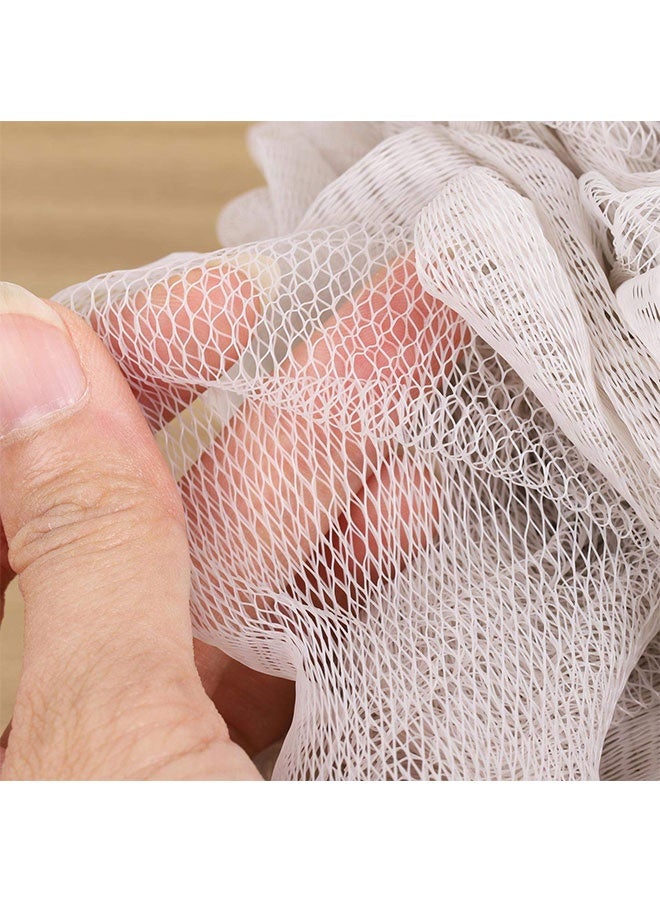 BTYMS حمام اسفنج دش Loofahs 60g شبكة بوف حمام Scrunchies غسيل الجسم نفحة دش نفحة - حزمة من 4 - Image 3