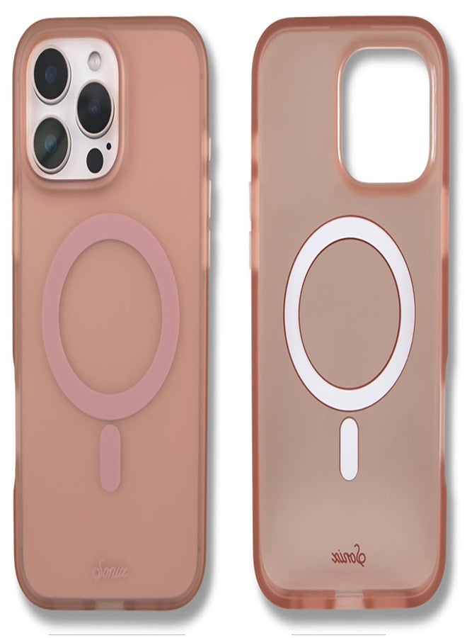 سونيكس جراب سونيكس لهاتف آيفون 16 برو ماكس | متوافق مع ماج سيف | مُختبر ضد السقوط من ارتفاع 10 أقدام | لون موف غير لامع - Image 1