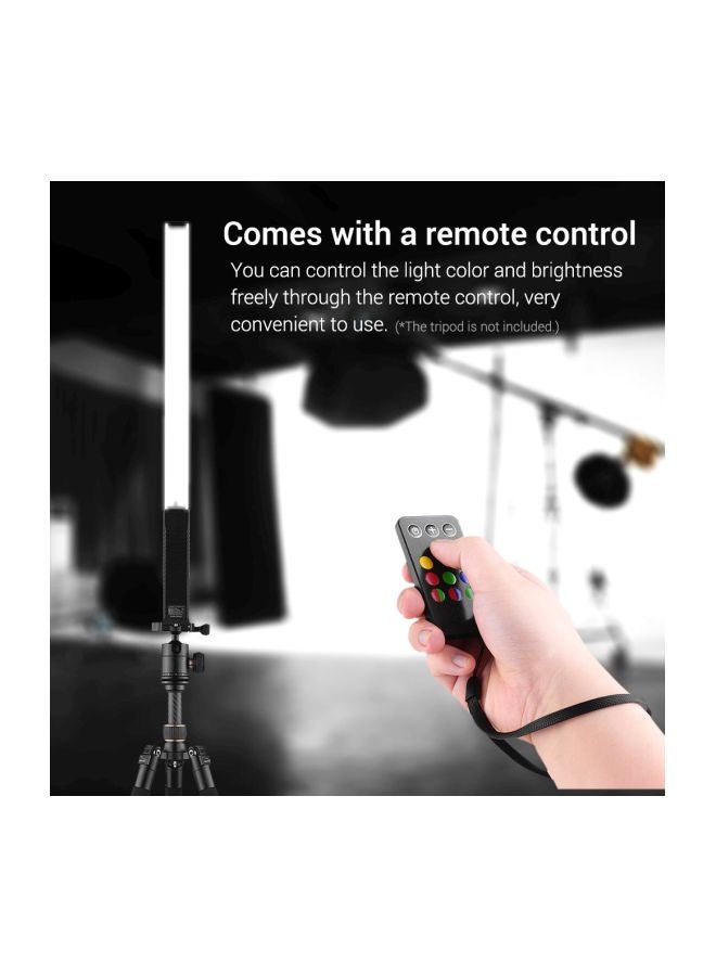 NIBEMINENT 5-Piece Handheld LED Photography Light Wand Kit White/Black  - Image 2
