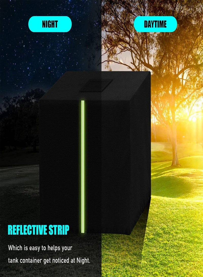 GGOOT Anti-UV Water Tank Cover - 420D Oxford Cloth Rain Barrel Cover | Waterproof Oxford Cover for Protect Water Tank from Harmful UV Rays - Image 3
