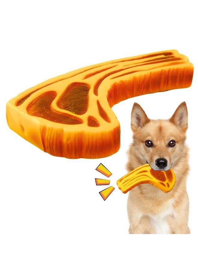 Western Era Squeaky Meat Piece Toy Offers A Delightful And Festive Play Experience For Your Pet, Ensuring Hours Of Entertainment. This Playful Pet Accessory Adds A Touch Of Celebration. - Image 1