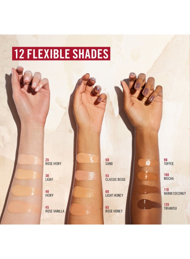 RIMMEL LONDON خافي العيوب والأساس متعدد المهام - 045 عاج كلاسيكي 20 مل - Image 5