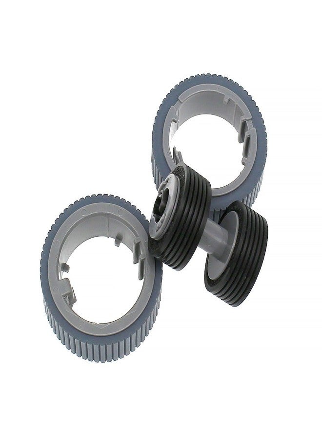 S-Union New Scanner Brake and Roller Set for Fujitsu Fi-7160 Fi-7180 Fi-7260 Fi-7280 Part No.: PA03670-0001 PA03670-0002 Model: FI-C728PR FI-C728BR - Image 2