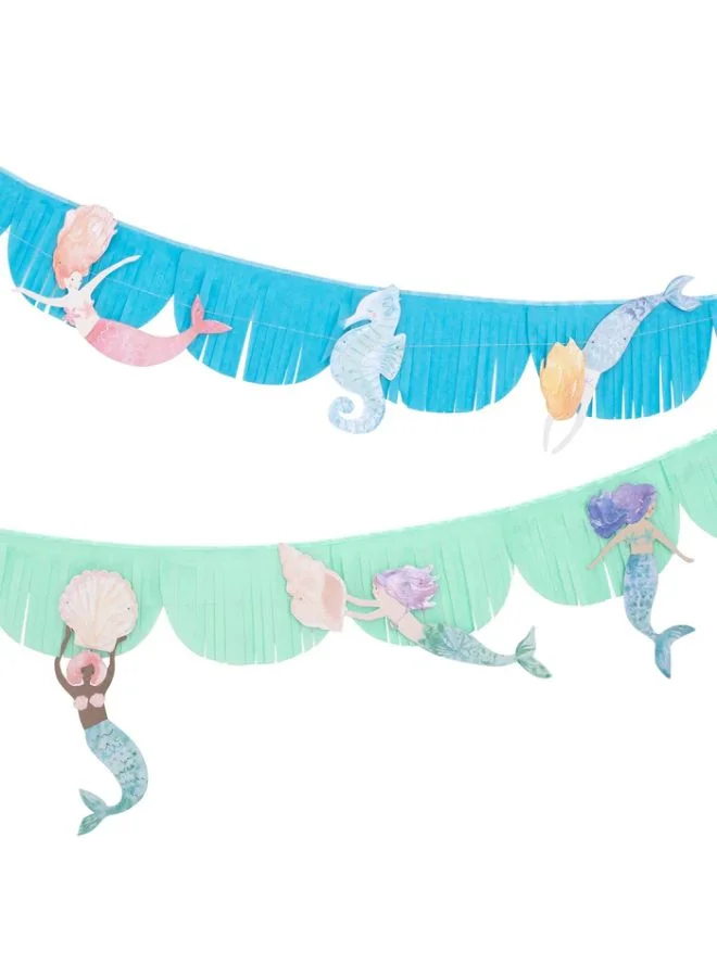 Meri Meri Mermaid Fringe Garland