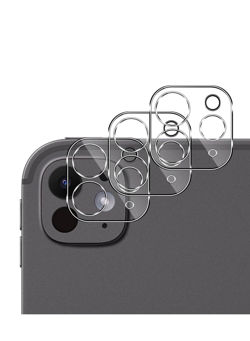 3 PCS IPad Pro (11 Inch M4 2024) for Tempered Glass Camera Protection 9H Hardness Anti-scratch Lens Protective Glass HD Rear Camera Protection Screen Protector - Image 1