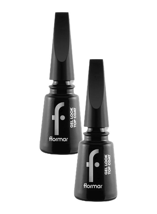 flormar Gel Look Top Coat Tc New Clear Bundle - Image 1