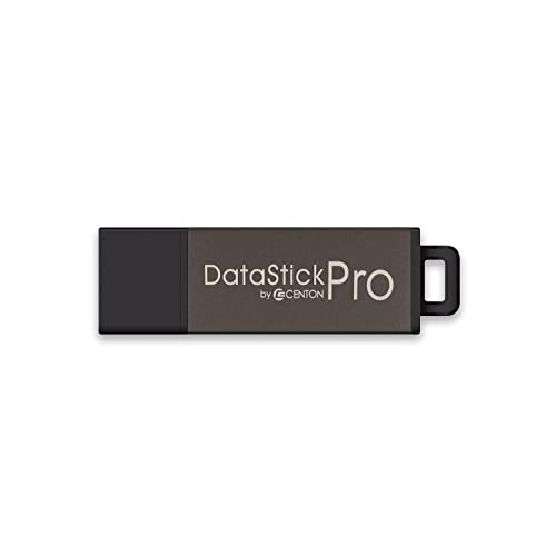 Centon 8 GB DataStick Pro USB 2.0 Flash Drive DSP8GB-008,Gray - Image 1