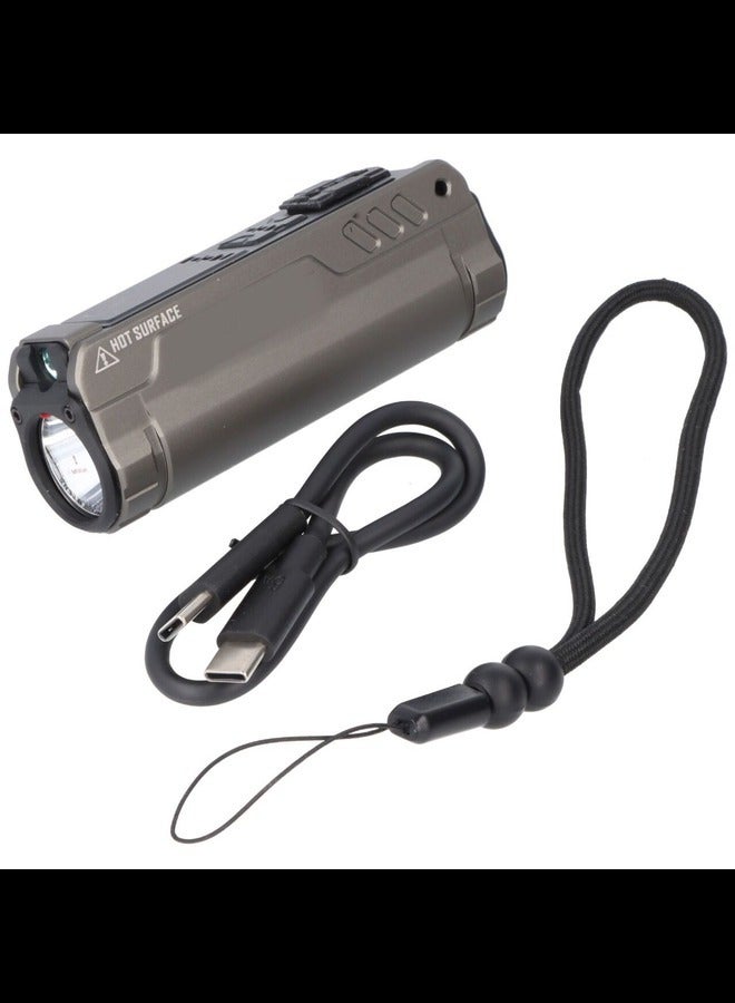 Everyday Carry (EDC) High-Performance Tactical Flashlight with Advanced Features