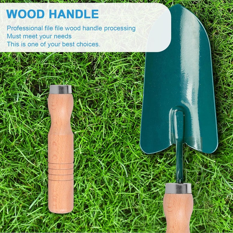 4 Pcs Wooden File Handles with Red Beech Wood, Ergonomic Cutting Tool Handles for 10-16 Inch Files, Sturdy Wood Rasp and Screwdriver Replacement Grips for Woodworking and DIY Hand - Image 4