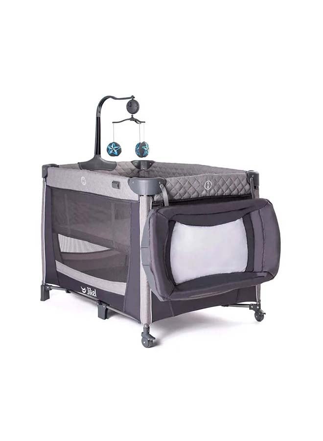 جيكل Hub Playpen مع كرسي تنظيم التغيير - فحمي - Image 4
