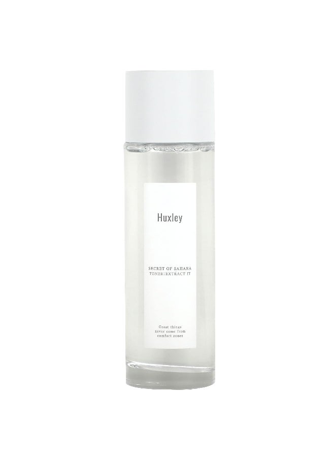 Huxley Huxley, Secret of Sahara, Toner, Extract It, 4.06 fl oz (120 ml)  - Image 1
