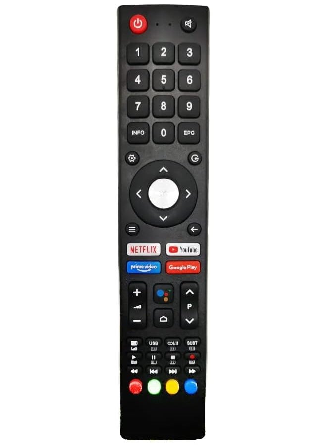 erorex Replacement Saba Changhong Chiq Remote Control Gcbltv02Adbbt For Saba Changhong Chiq Tv Sa32S67A9 L32H7A Sa40S67A9 L43H7S Sa43K67A9 U50H7A U55H7S U58H7S  - Image 5
