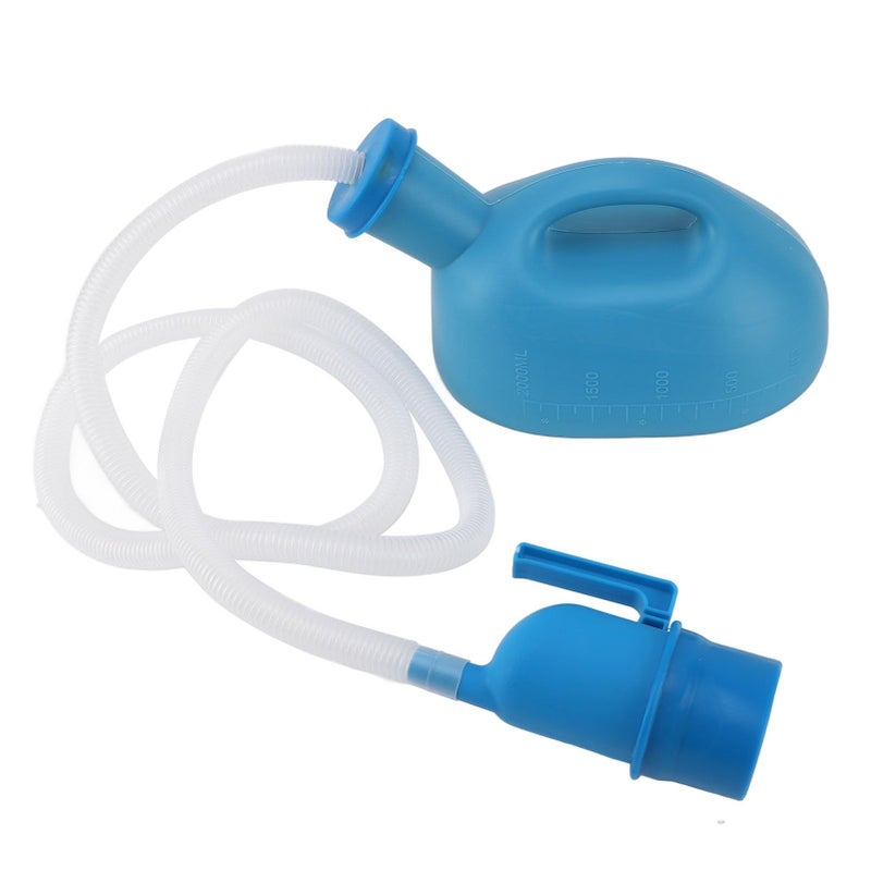Large Capacity Bedridden Urinal Bottle 2000ml for Travel Hospital - Image 2