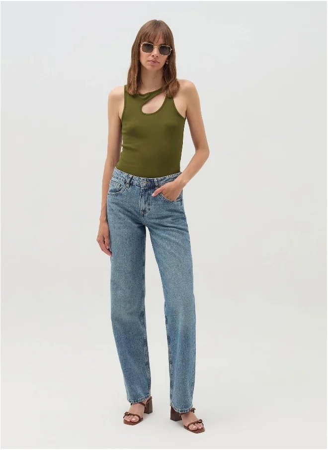 Ovs Tank top with cut-out detail