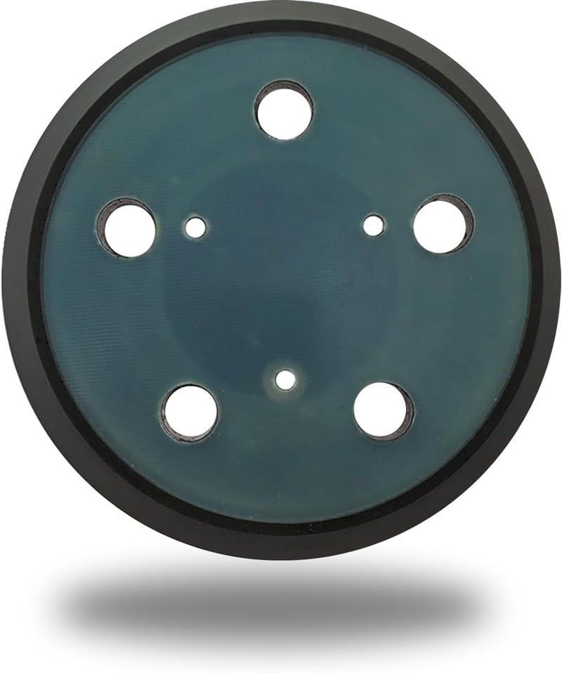 M-jump 5 Inch 5 Hole Replacement Hook and Loop Sanding Pad For Porter Cable 333 and 333VS Random Orbit Sanders Sander Pad- 1 Pack - Image 1