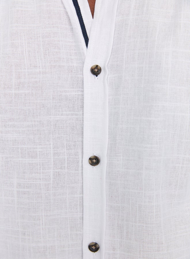 trendyol Man Shirt White - Image 2