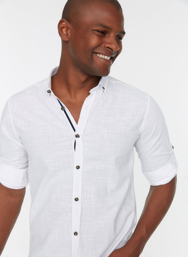 trendyol Man Shirt White - Image 5
