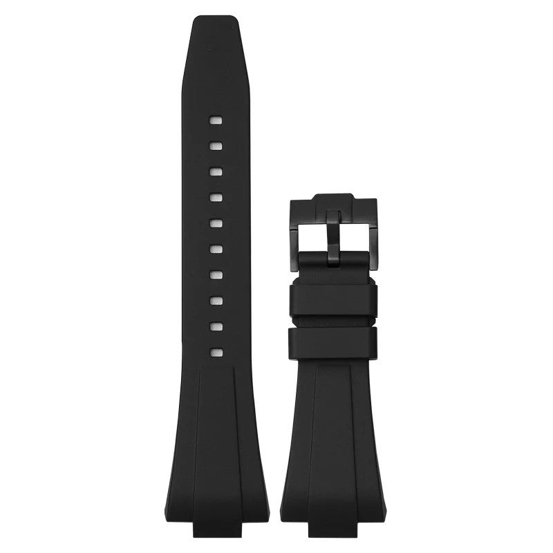 Bluejw Quick Release Silicone Watch Strap Replacement for Tissot PRX 35mm 40mm – 11mm 12mm Rubber Watch Bands for Men and Women - Image 1