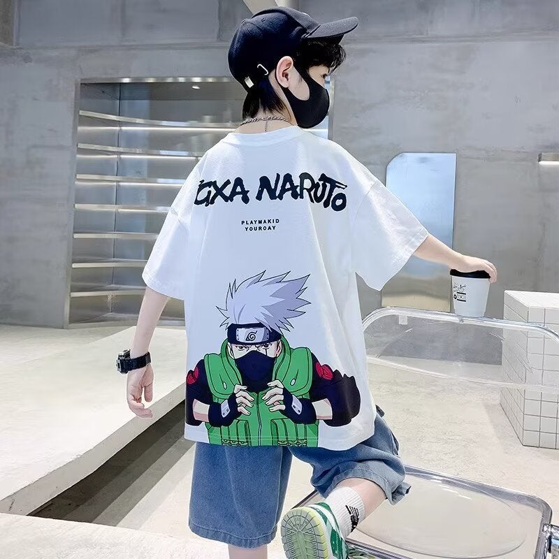 Boys Summer Short-Sleeved T-Shirt 2025 Korean Style New Children'S Summer T-Shirt Boys Middle And Big Children'S Half-Sleeved Fashion Brand - Image 4