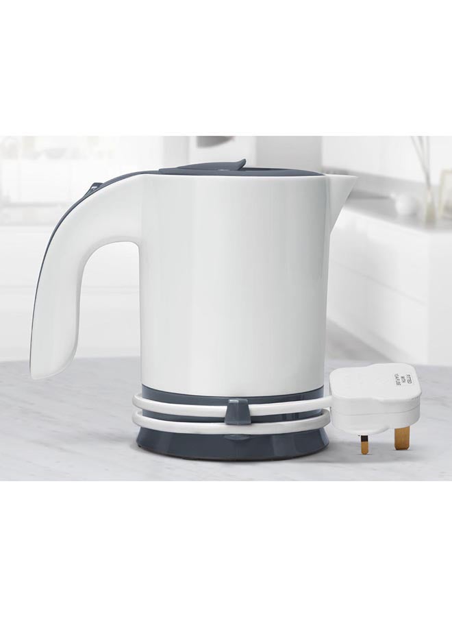BLACK+DECKER Dual Voltage Electric Travel Kettle 650W 0.5 L 650 W TR250JA-B5 White/Grey - Image 4