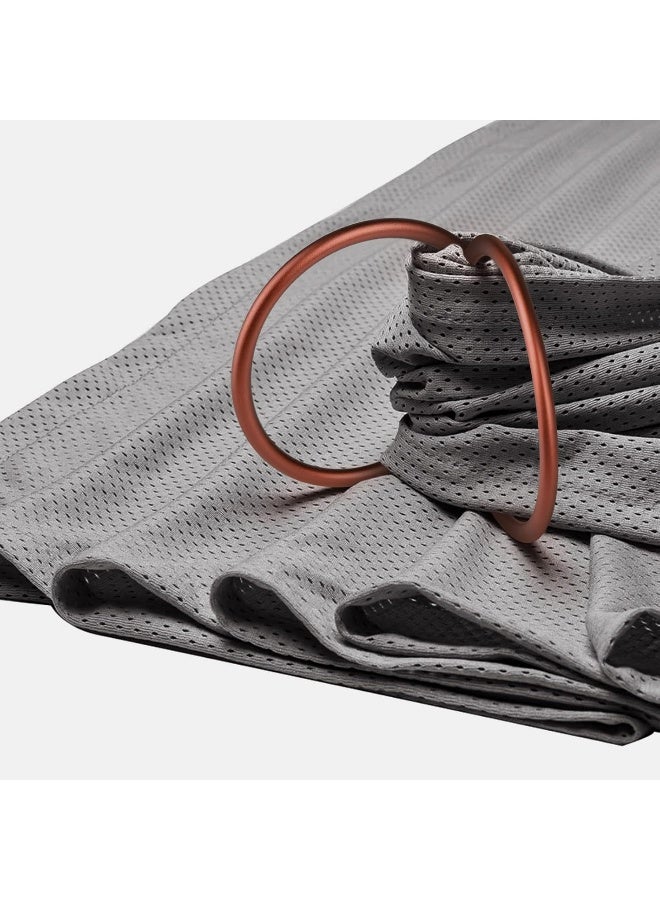 accmor حلقة حمالة أطفال من الألمنيوم Accmor بحجم 3 بوصات - بني داكن - Image 5