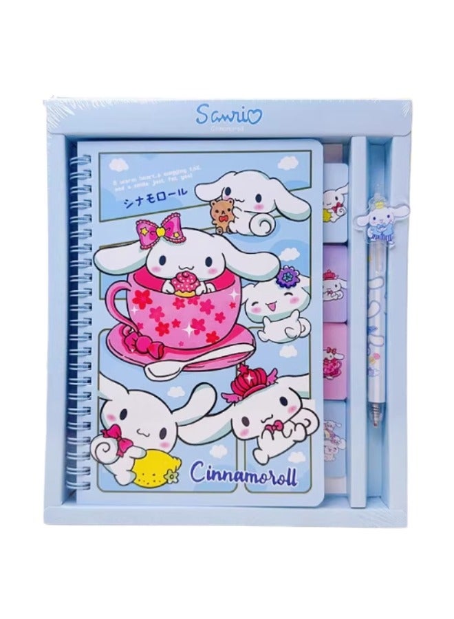 مجموعة أدوات مدرسية من دفتر وقلم لشخصية كرتونية من سينامورول - Image 1