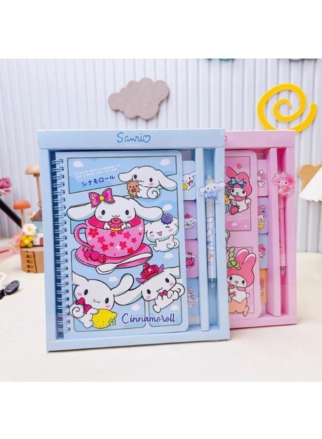 مجموعة أدوات مدرسية من دفتر وقلم لشخصية كرتونية من سينامورول - Image 2