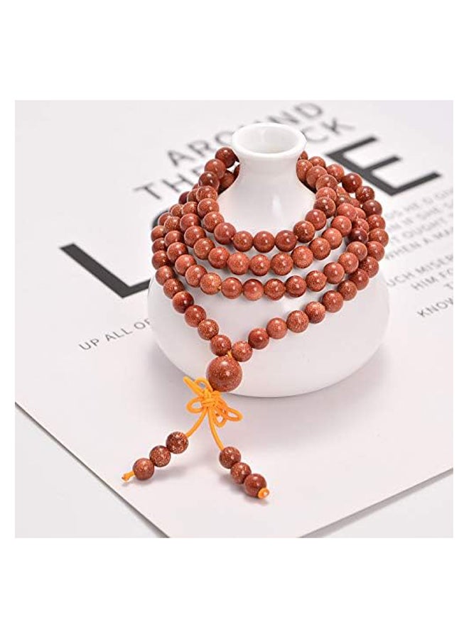 Natural Gemstones Buddhist 108 Prayer Beads  - Image 3