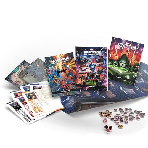CMON Marvel Multiverse RPG: Escape from Planet Hulk Starter Set - Action-Packed Superhero Roleplaying Game, Strategy Game for Kids & Adults, Ages 12+, 2-7 Players, 4 Hour Playtime - Image 2