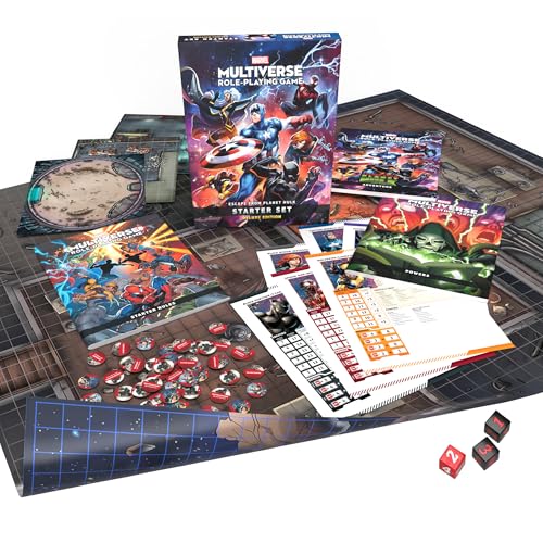CMON Marvel Multiverse RPG: Escape from Planet Hulk Starter Set - Action-Packed Superhero Roleplaying Game, Strategy Game for Kids & Adults, Ages 12+, 2-7 Players, 4 Hour Playtime - Image 3
