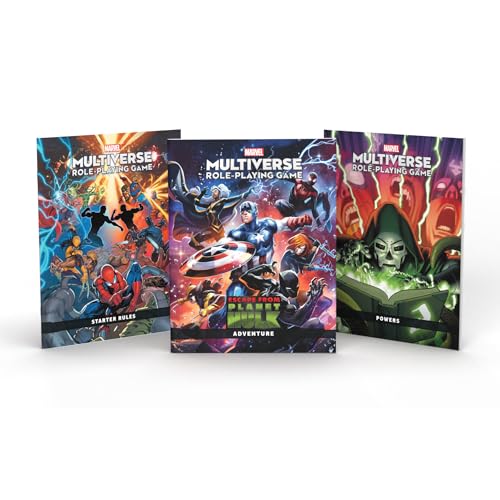 CMON Marvel Multiverse RPG: Escape from Planet Hulk Starter Set - Action-Packed Superhero Roleplaying Game, Strategy Game for Kids & Adults, Ages 12+, 2-7 Players, 4 Hour Playtime - Image 4