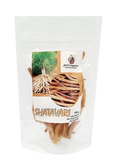 Jioo Organics 100% Natural Premium Shatavari Raw, 100G  - Image 1