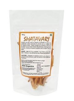 Jioo Organics 100% Natural Premium Shatavari Raw, 100G  - Image 2