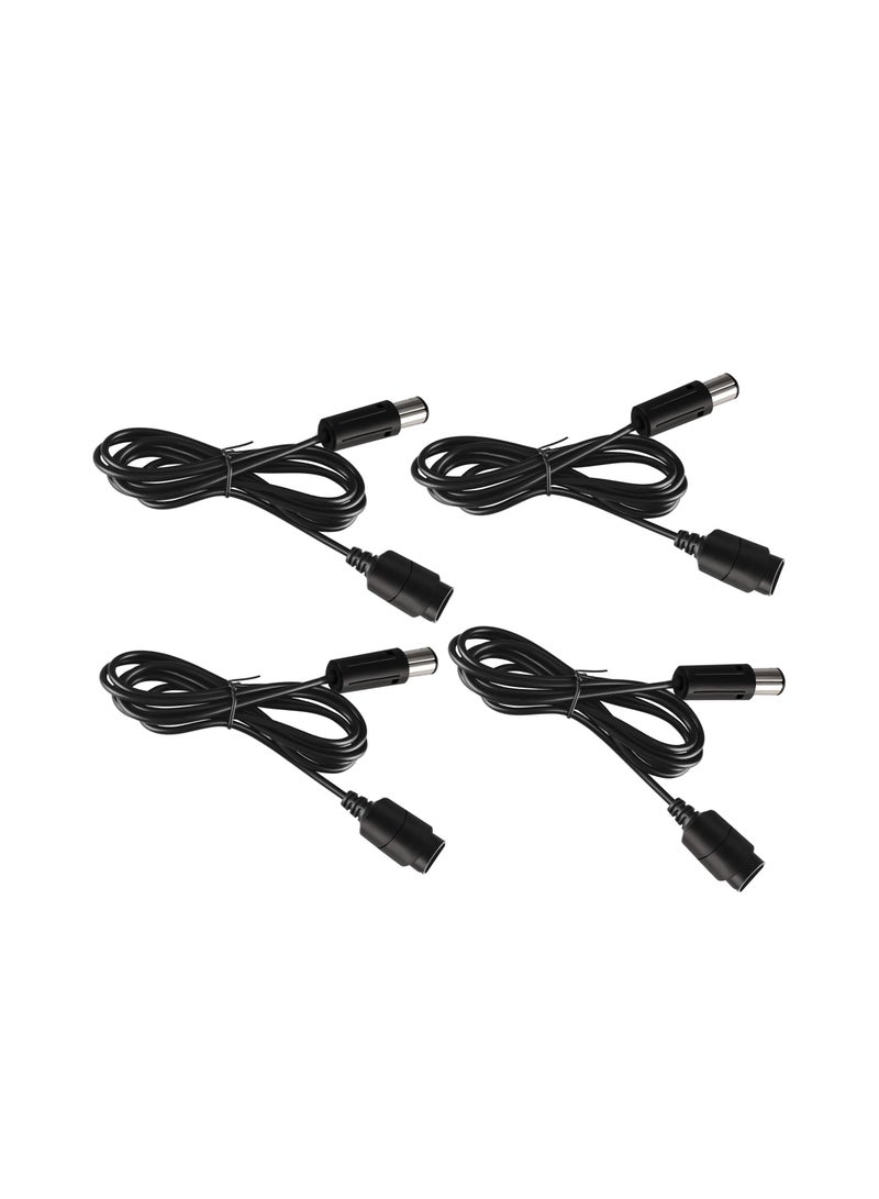 SYOSI 6Ft NGC Controller Extension Cable Cord for Nintendo Wii/ Gamecube Controller 4 Pack - Image 1
