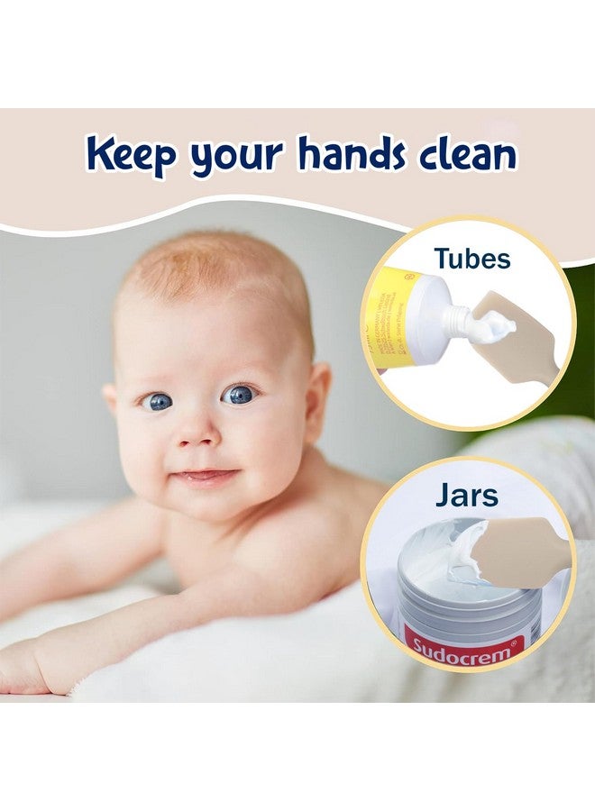 seeway Baby Diaper Cream Spatula, Seeway 3 pack Baby Butt Paste Spatula, Diaper Cream Applicator for Newborn Babies-Baby Necessities - Suitable for Aquaphor, Desitin - Image 4