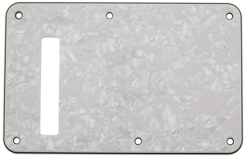 Fender Modern Backplate, Stratocaster - White Moto - Image 2