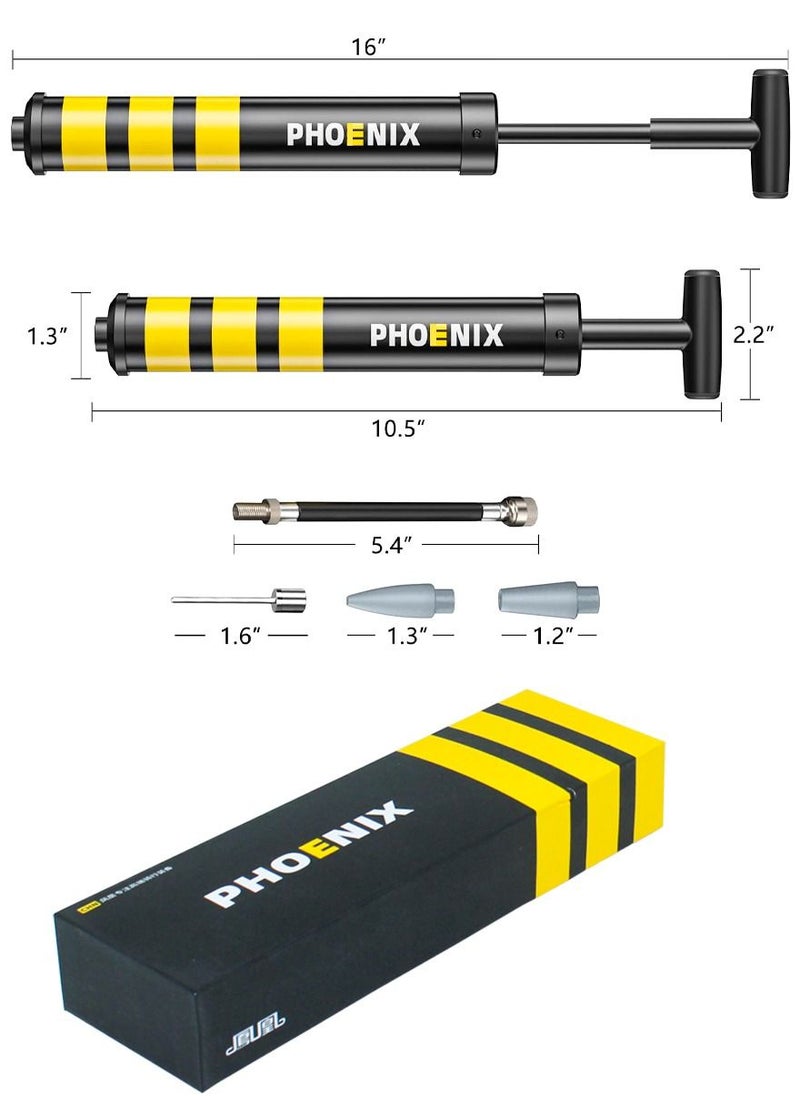 Phoenix Professional Inflator Pump For Basketball, Soccer Ball Air Pump, Pump For All Kind Of Sports Balls, Swim Inflatables, Inflatable Bed and Sofa, Yoga Balls, Toys, Baloons and Much More  - Image 4