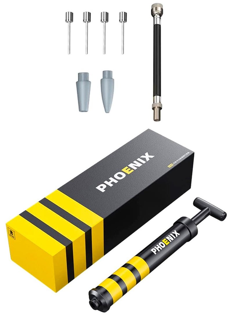 Phoenix Professional Inflator Pump For Basketball, Soccer Ball Air Pump, Pump For All Kind Of Sports Balls, Swim Inflatables, Inflatable Bed and Sofa, Yoga Balls, Toys, Baloons and Much More  - Image 1