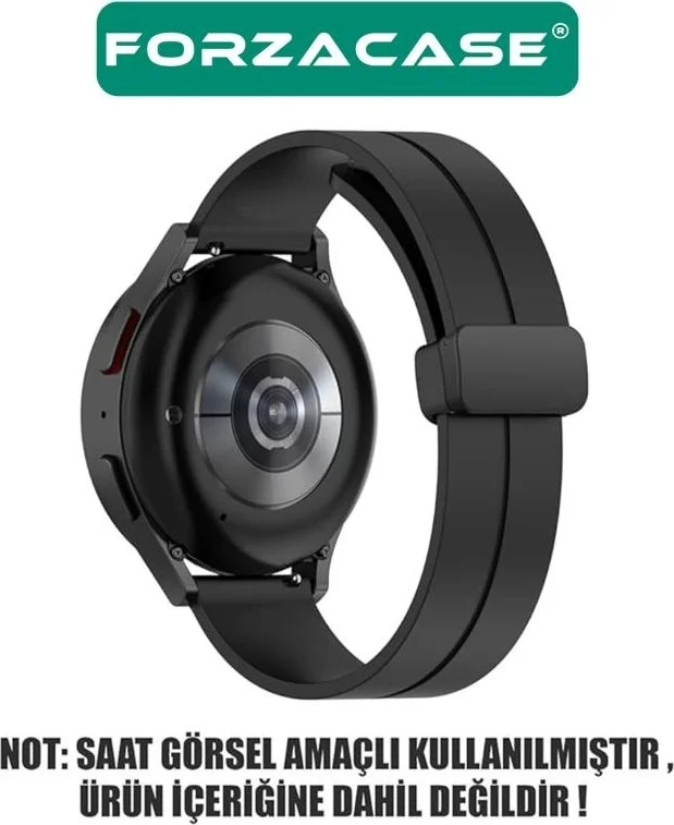فورزاكاس 22MM Silicone Strap Bracelet with Magnetic Buckle for Huawei Watch GT 5 46MM - FC144