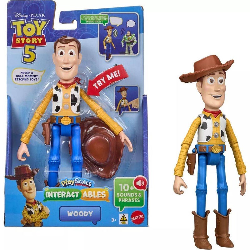 Disney Pixar Toy Story 5 PlayScale Interactables Woody Action Figure (23.4 cm) - Image 2