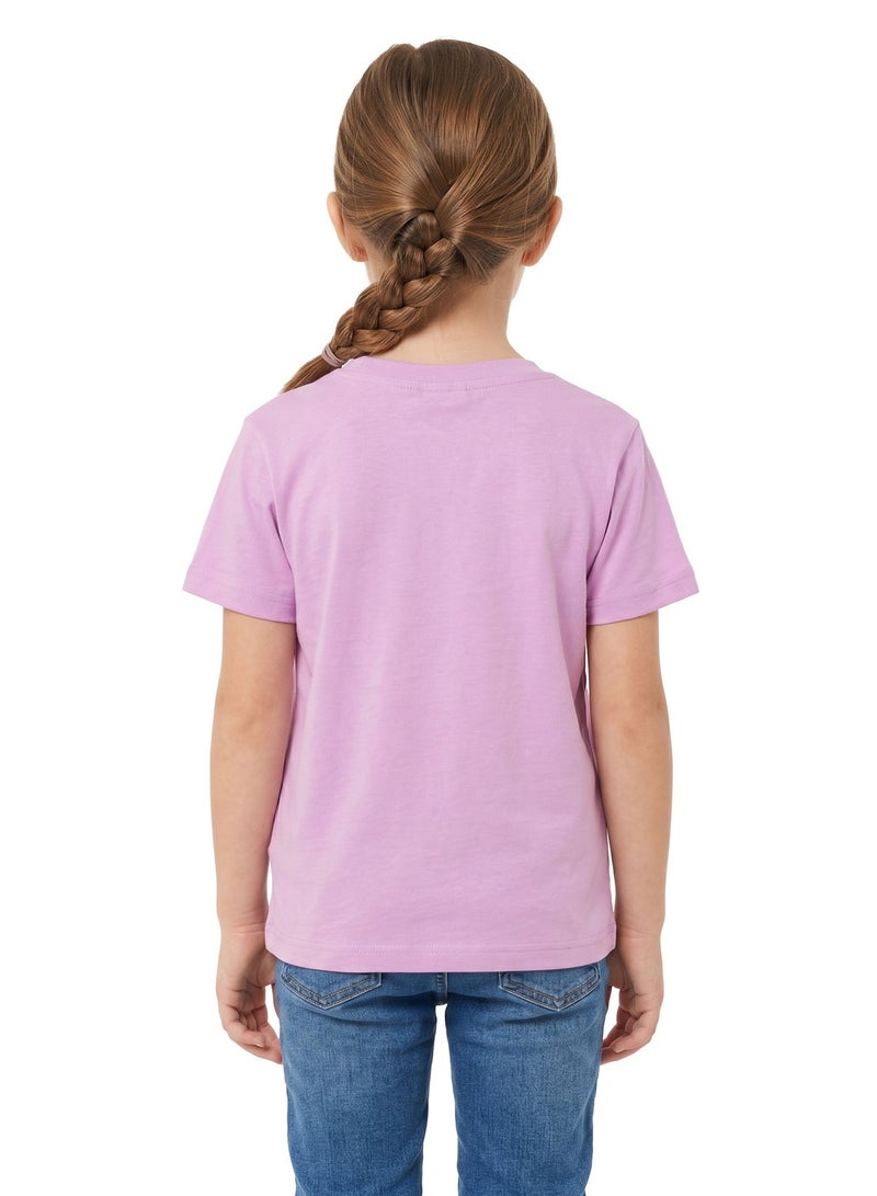 Disney Mowgli & Baloo Girls’ Oversized Drop Shoulder T-Shirt – Casual Relaxed Fit Tee - Image 2