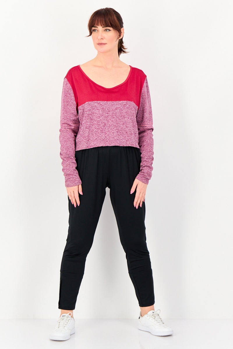 Nike بلوزة رياضية نسائية بأكمام طويلة مناسبة في الهواء الطلق، متعددة الألوان - Image 4